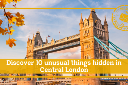 Discover 10 unusual things hidden in central london