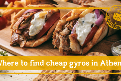 Where to find cheap gyros in Athens