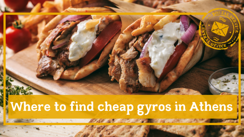Where to find cheap gyros in Athens